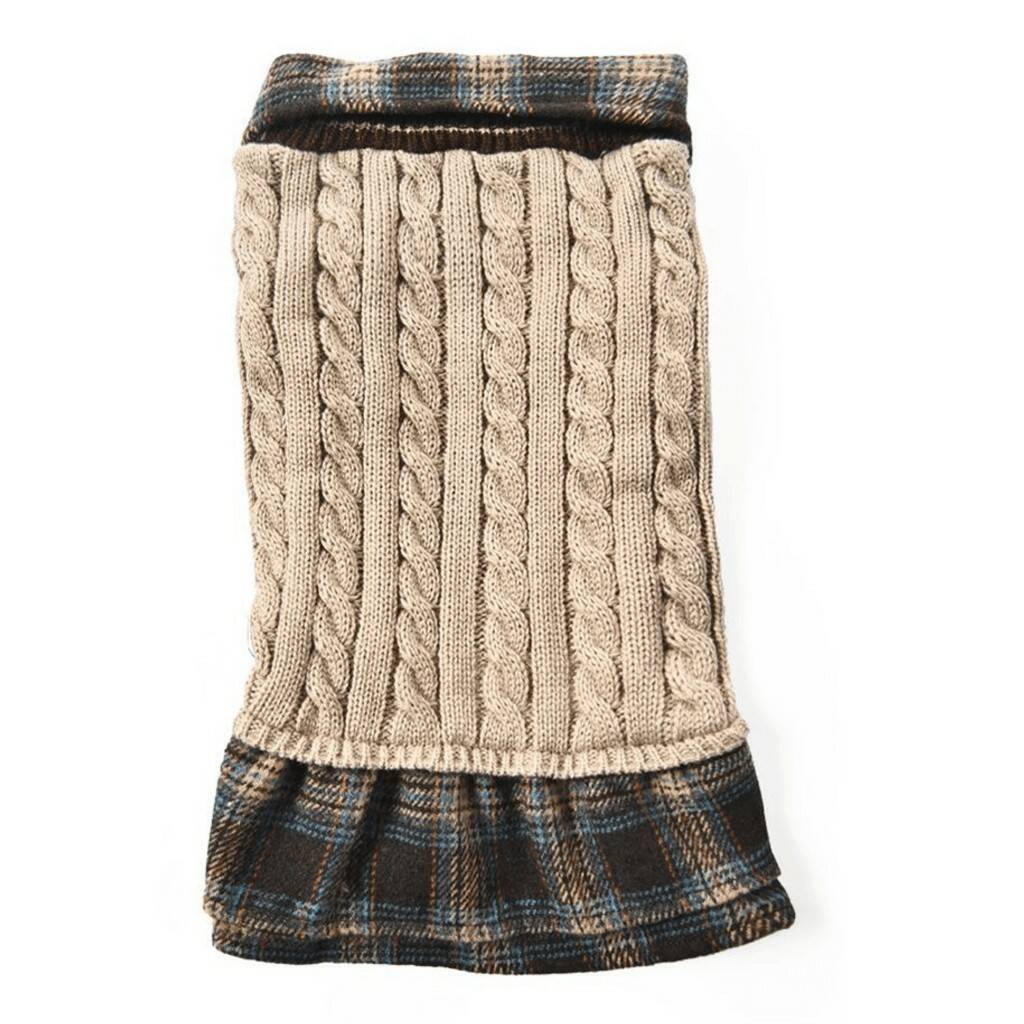 

Свитер для собак Foxie Dress бежевый, 30 см, S