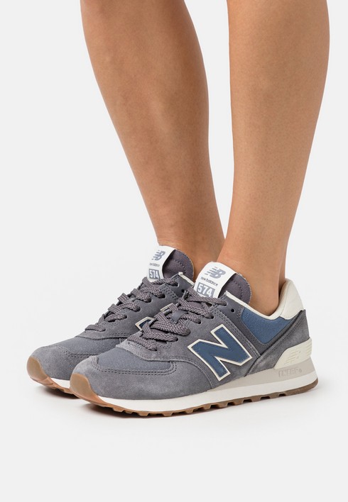 Кроссовки женские New Balance Wl574 серые 39 EU (доставка из-за рубежа)