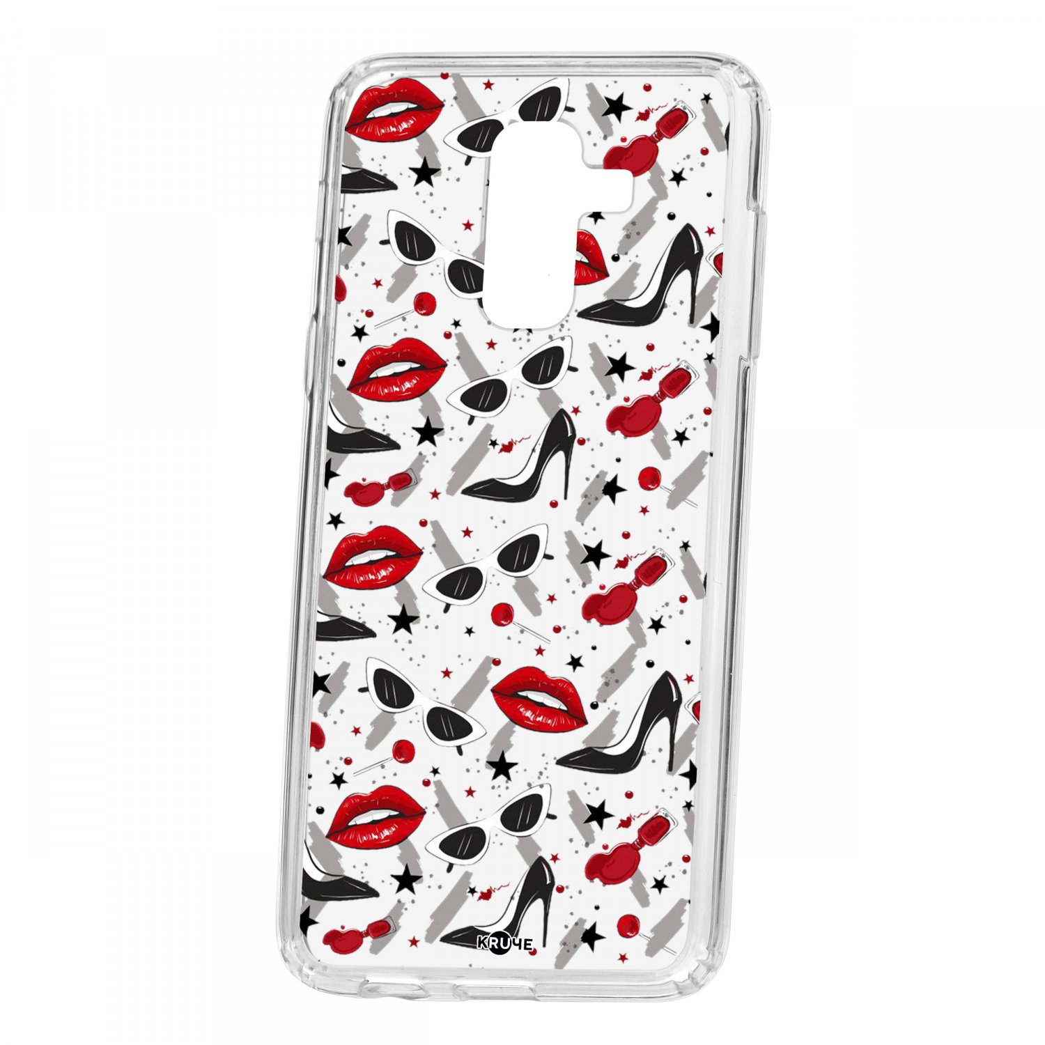 

Чехол-накладка Samsung Galaxy A6 Plus (2018) A605f Kruche Print Be yourself, Print