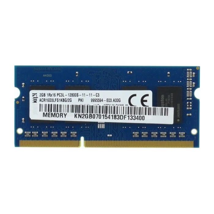 

Оперативная память Kingston ACR16D3LFS1KBG/2G, NBook