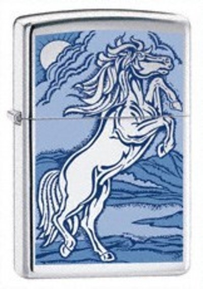 

Бензиновая зажигалка Zippo Rampant Stallion, Серебристый, Rampant Stallion