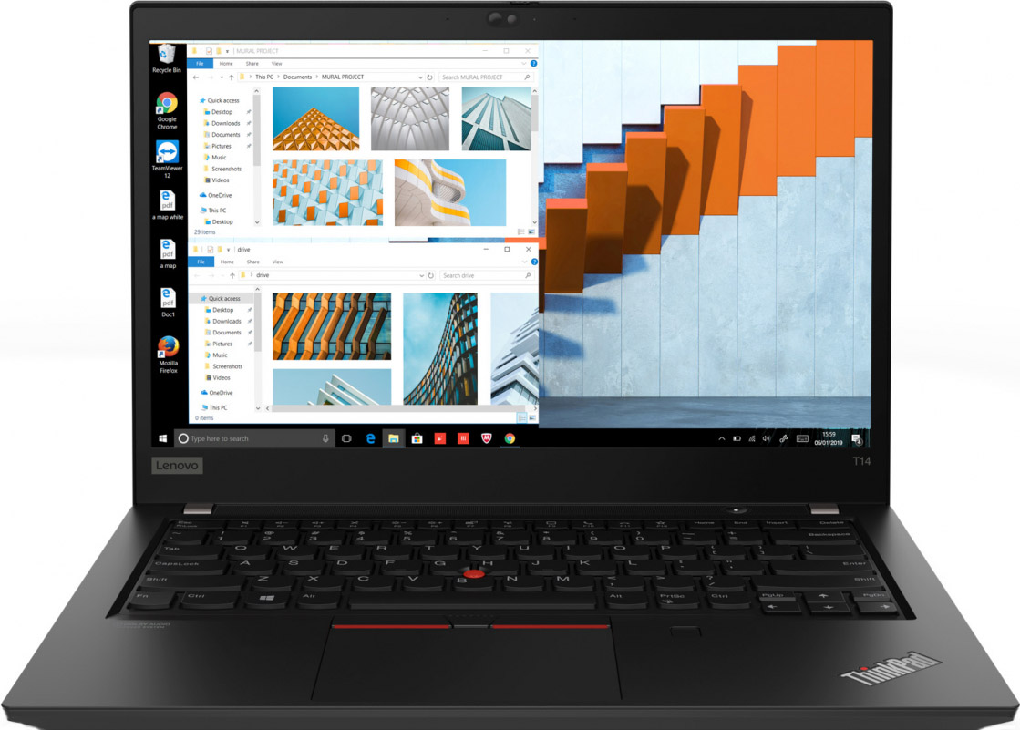 фото Ноутбук lenovo thinkpad t14 gen 1 (20ud001drt)