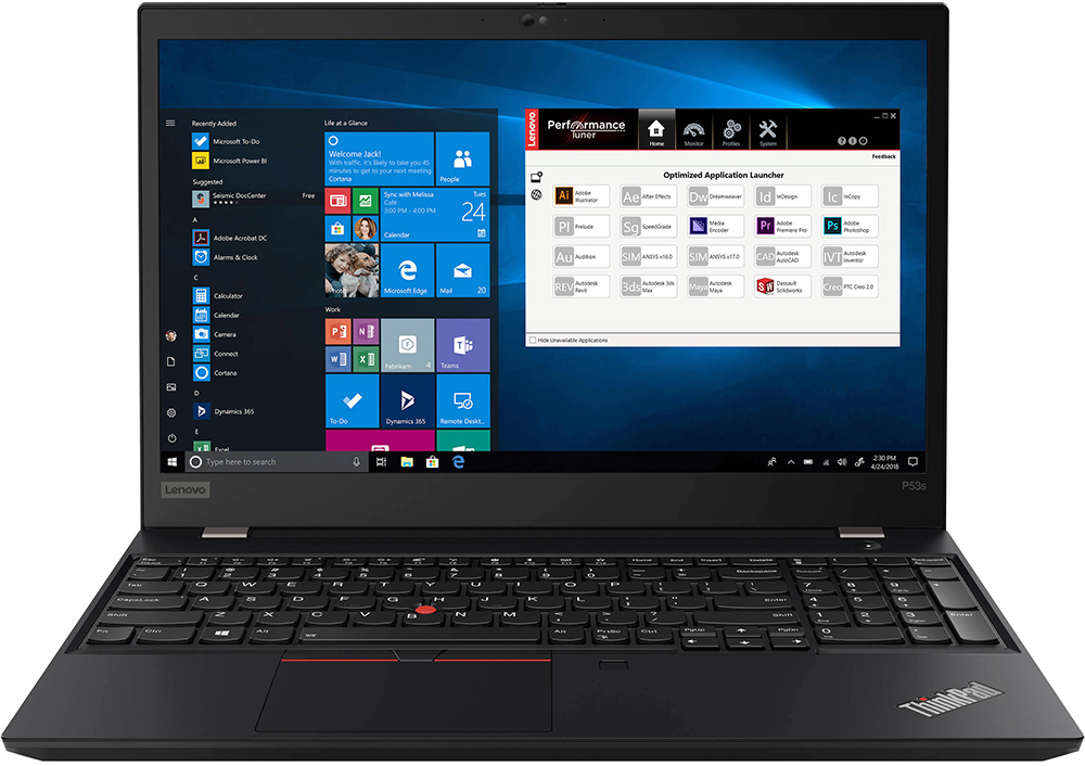 

Ноутбук Lenovo ThinkPad P53s (20N6003BRT), ThinkPad P53s