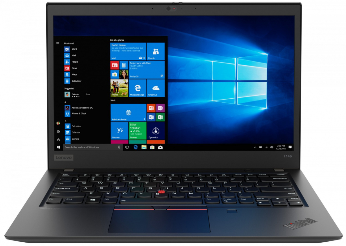 фото Ноутбук lenovo thinkpad p14s gen 1 (20s40012rt)