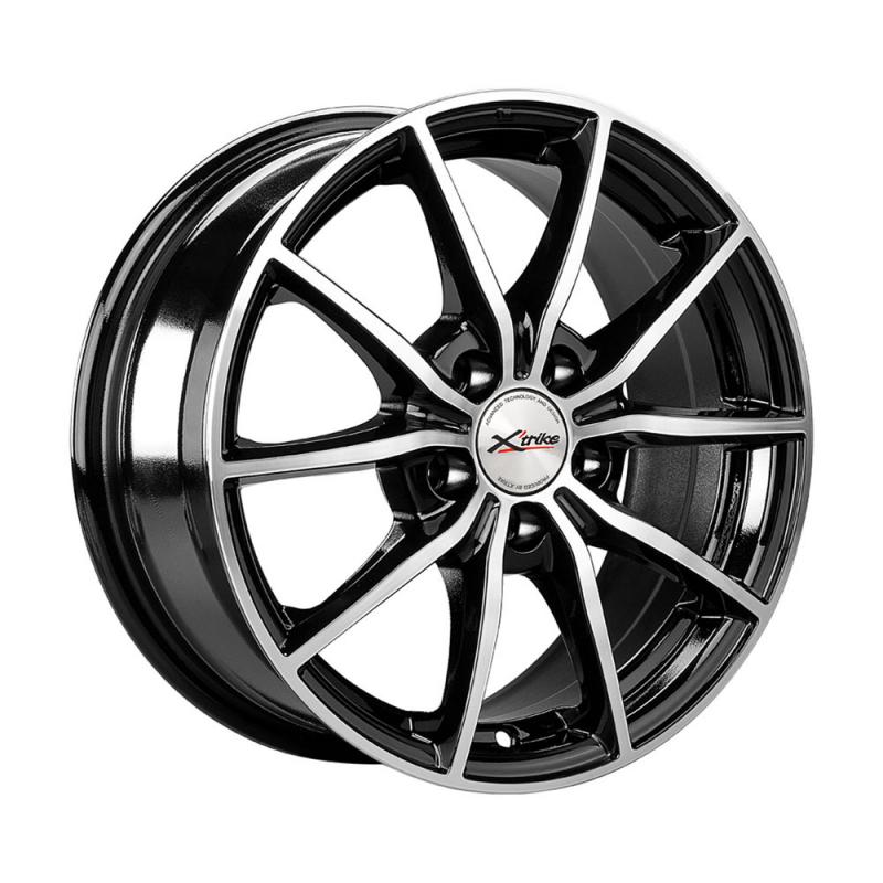 фото Колесный диск x'trike x-111 6,5/r15 5*110 et35 d65,1 bk/fp [13083]