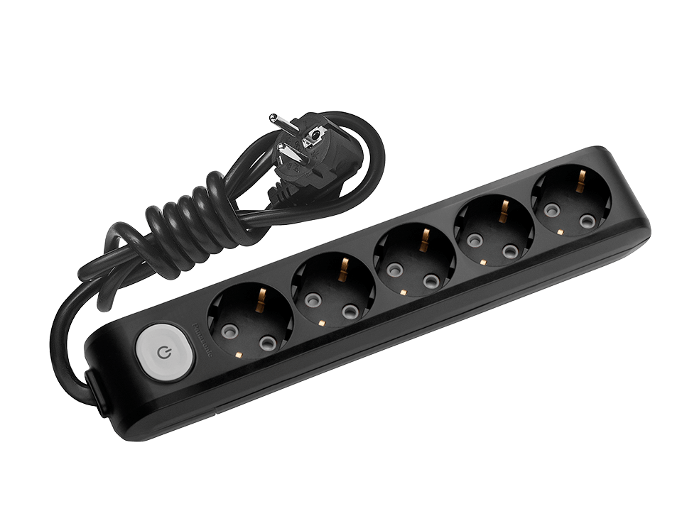 фото Удлинитель panasonic wlta04552bl-ru