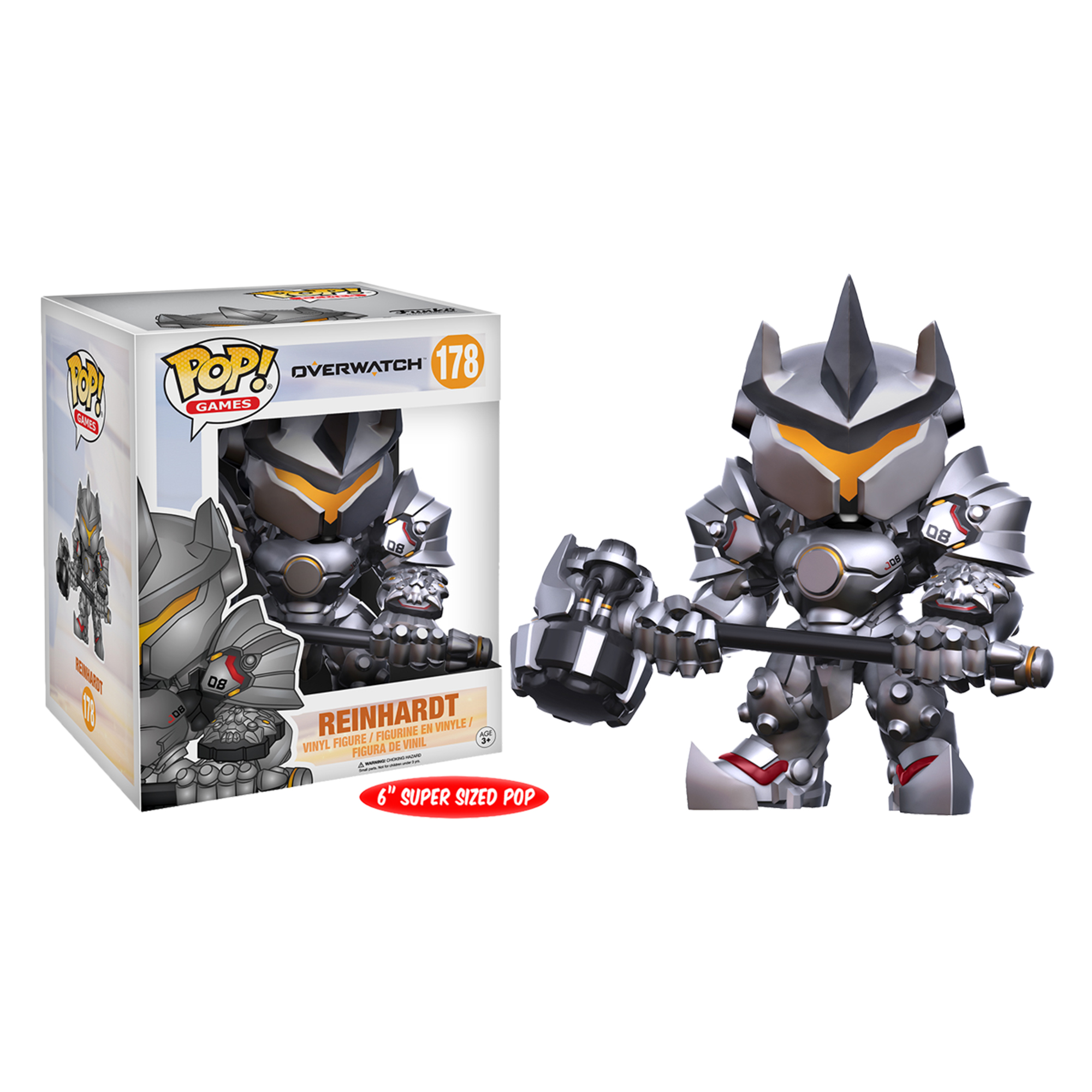 фото Фигурка funko pop! games overwatch: reinhardt