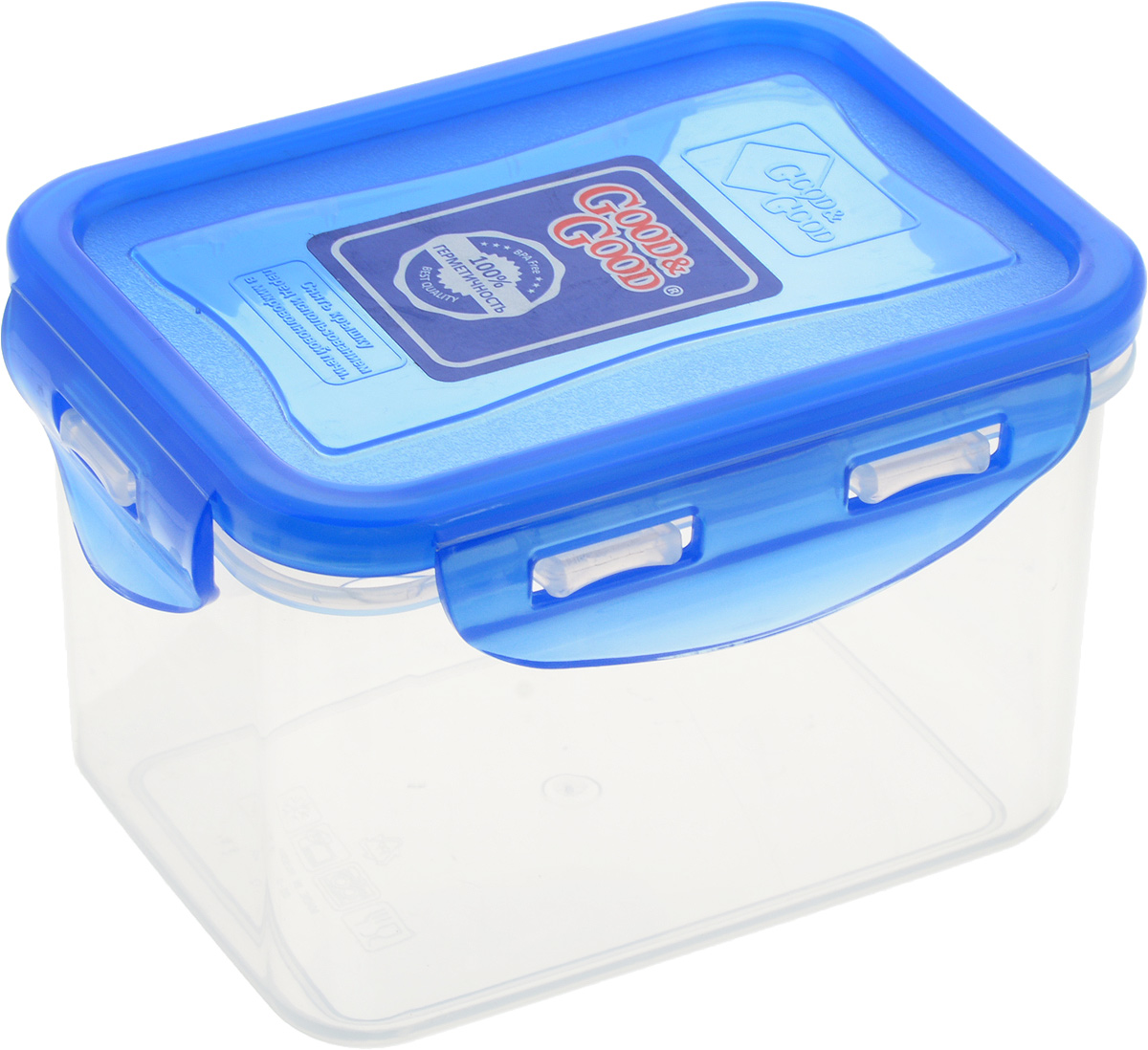 

Контейнер Good&Good прямоугольный пластик для пищевых продуктов 0,63л