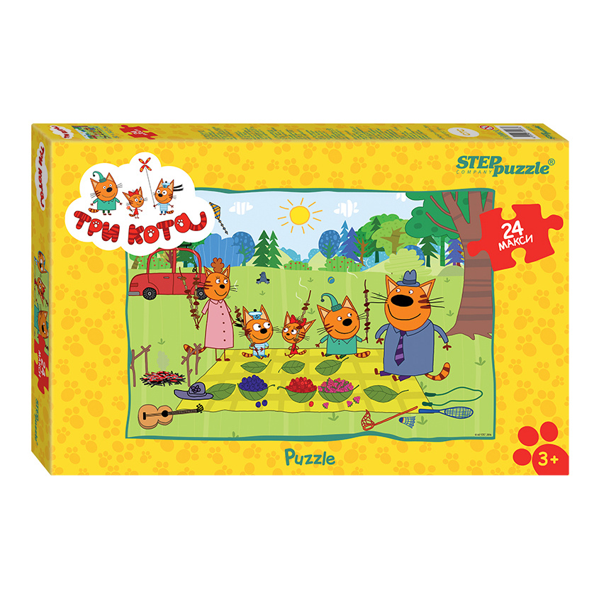 

Пазл Step Puzzle 24 деталей, maxi Три кота 24 детали