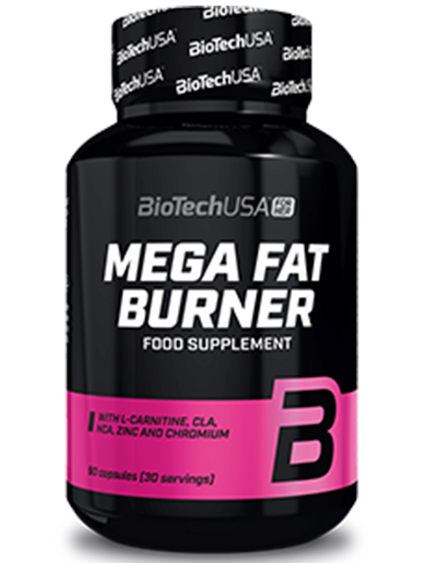 фото Жиросжигатель biotech mega fat burner, 90 таблеток biotechusa