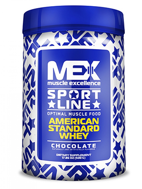 

Протеин Mex American Standard Whey, 500 г, шоколад, American Standard Whey