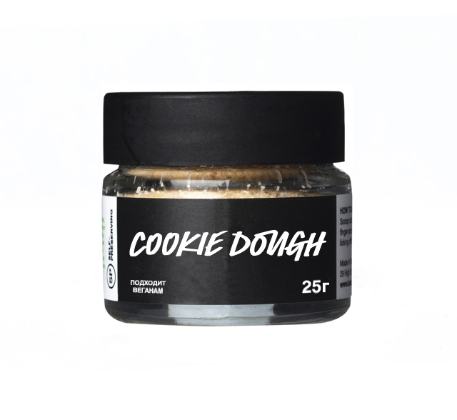 

Сахарный скраб для губ LUSH Cookie Dough, Cookie Dough