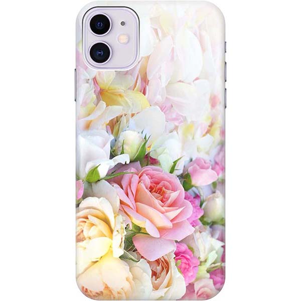 

Чехол Bestluck для Apple iPhone 11 с принтом "Нежные розы", Белый