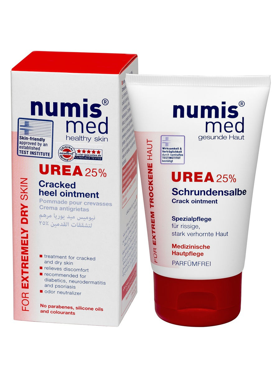 фото Numis® med крем для пяток с 25 % мочевиной, 50 мл numis med