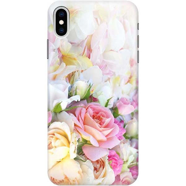 

Чехол Bestluck для Apple iPhone XS Max с принтом "Нежные розы", Белый