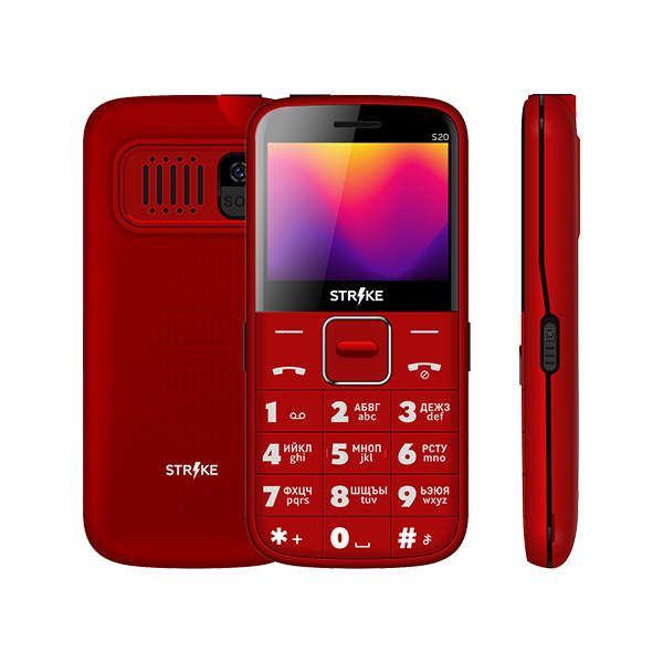 фото Мобильный телефон strike s20 red