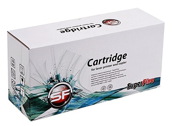 Картридж для лазерного принтера SuperFine SF-CF540X, черный