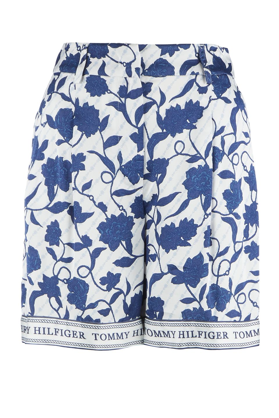 Повседневные шорты женские Tommy Hilfiger WW0WW27495 02D joanna floral синие 40 US