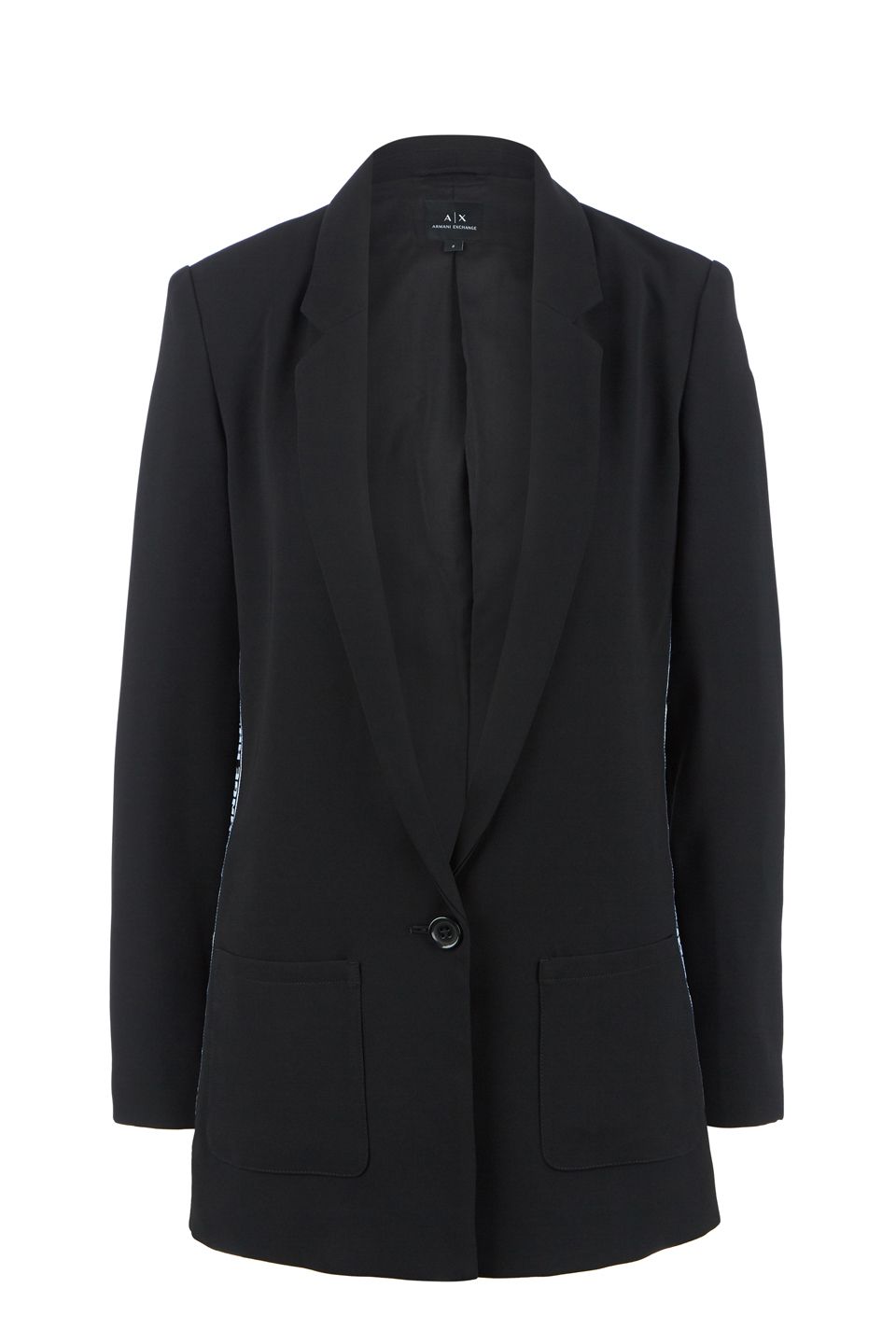 

Пиджак женский Armani Exchange 3HYG13 YNJQZ 1200 черный 2 IT, 3HYG13 YNJQZ 1200