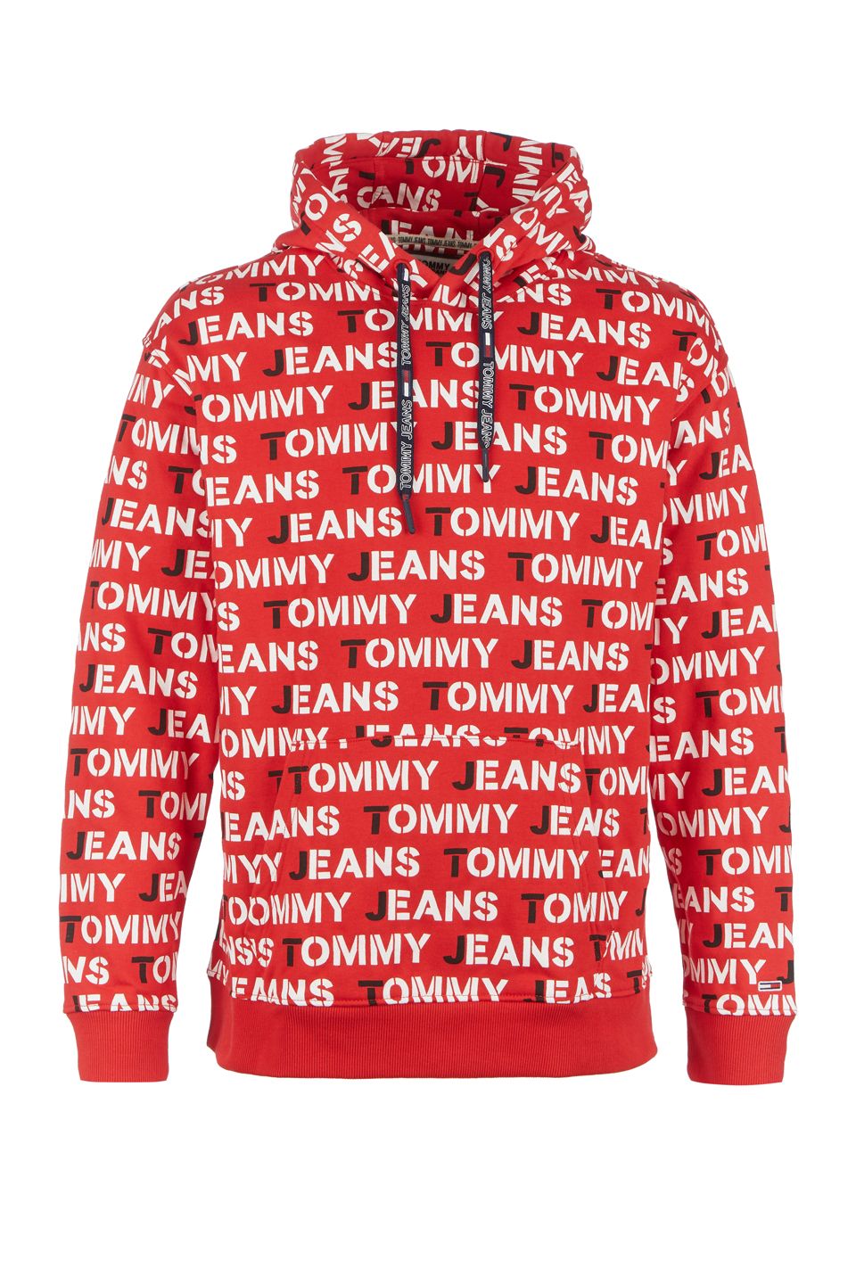 

Худи мужское Tommy Jeans DM0DM07400 красное M, Красный, DM0DM07400