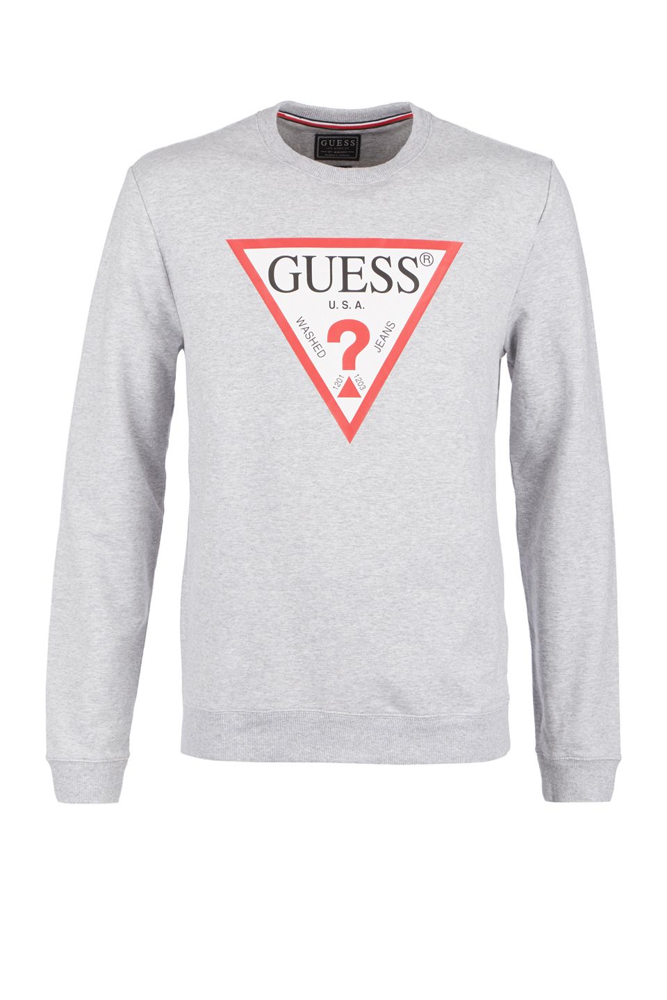 Свитшот мужской Guess M01Q37-K6ZS0 серый XL