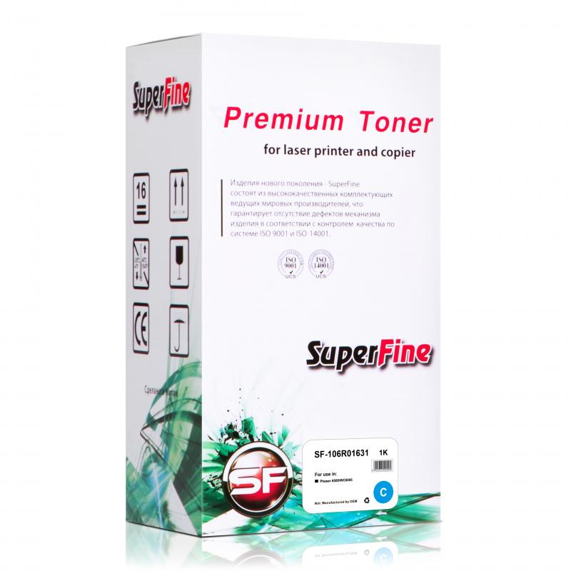 Картридж для лазерного принтера SuperFine SF-106R01631, голубой