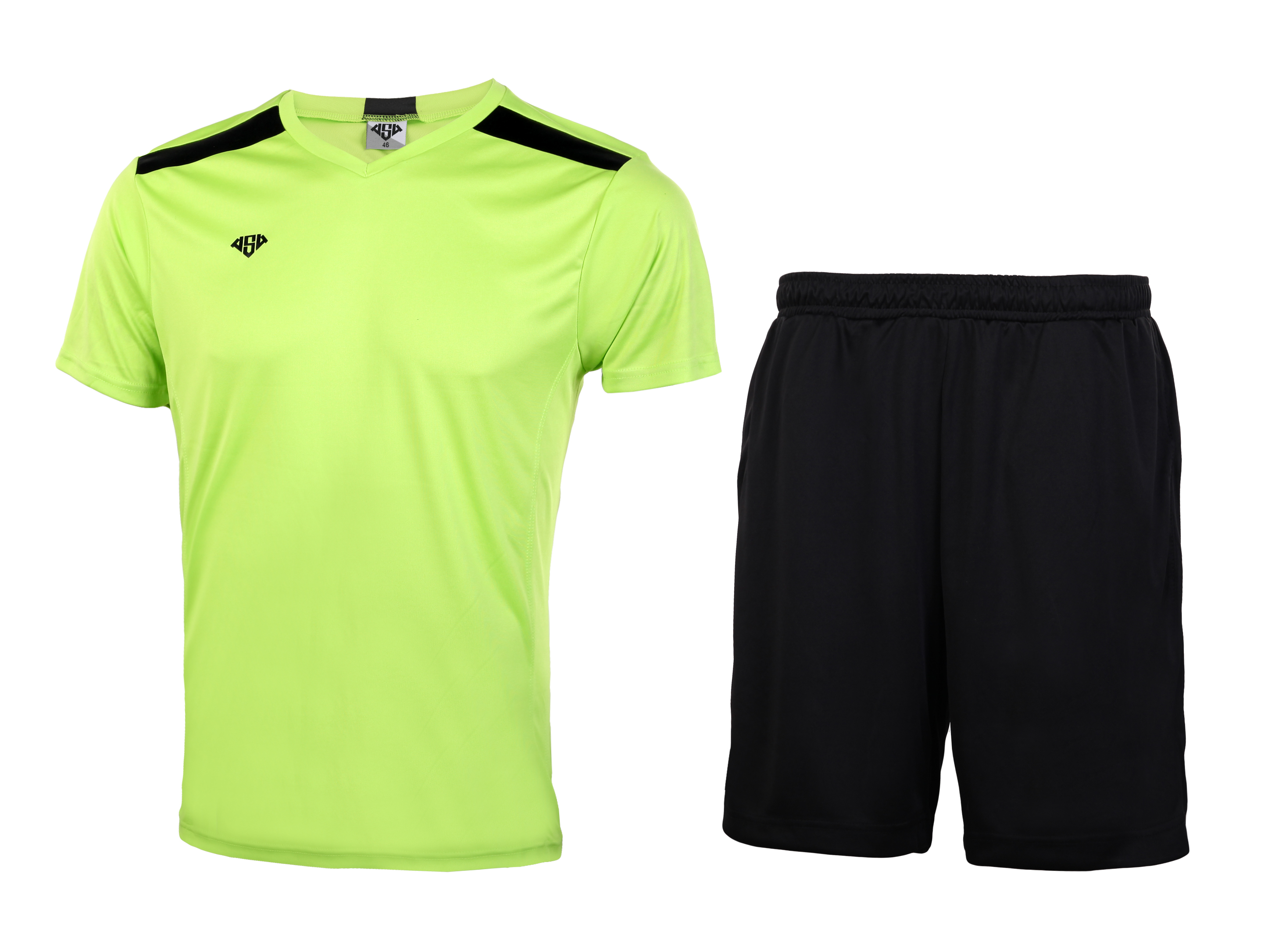 

Спортивная форма футбольная AS4 A14 lime/black, 44 RU, A14 - 609 03 341
