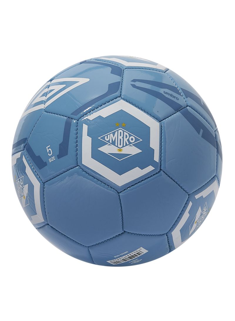 фото Мяч футбольный argentina 2018 supporter ball (ggb), размер 5, голубой/белый/синий umbro