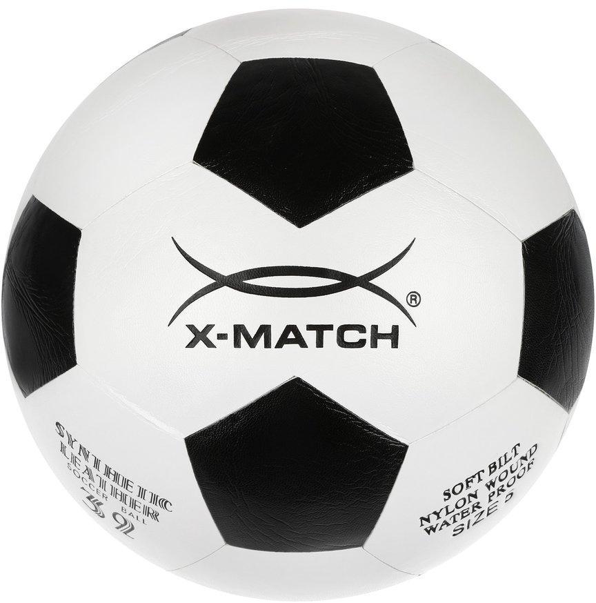 фото Футбольный мяч x-match 56483 №5 white/black