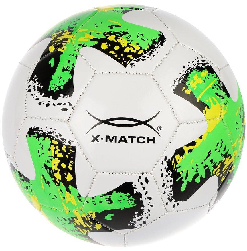 

Футбольный мяч X-Match 56481 №5 white/green, 56481