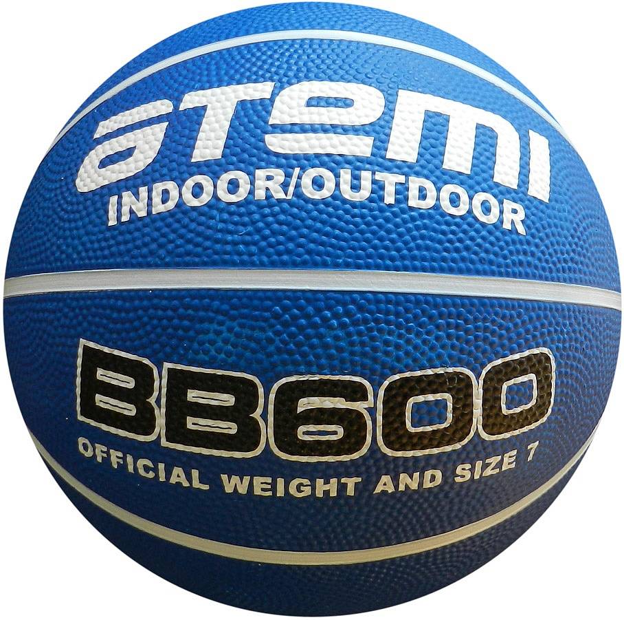 

Баскетбольный мяч Atemi BB600 №7 blue, Синий, BB600