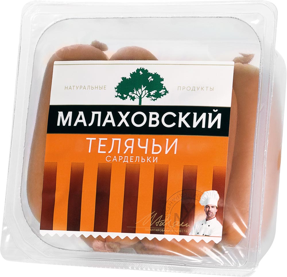 

Сардельки Малаховский Телячьи, 540 г