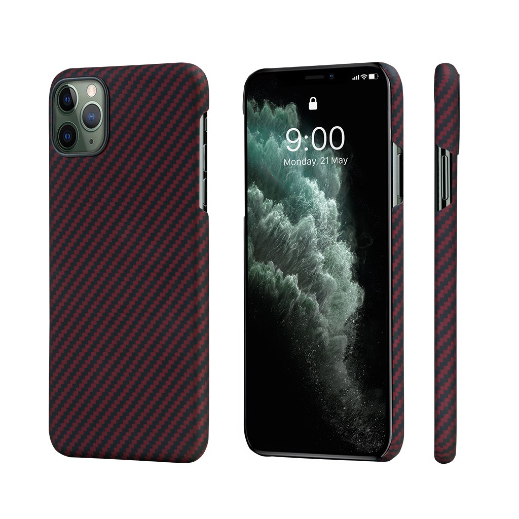 фото Чехол pitaka magcase для iphone 11 pro black/red