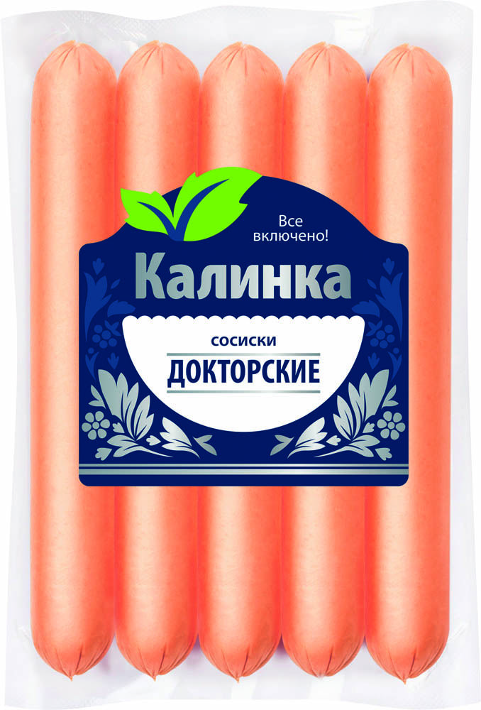 

Сосиски докторские ту 300г калинка