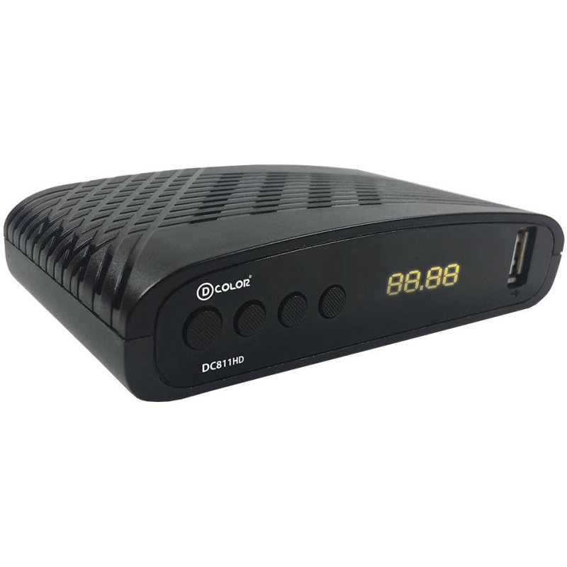 

DVB-T2 приставка D-Color DC811HD Black, DC811HD