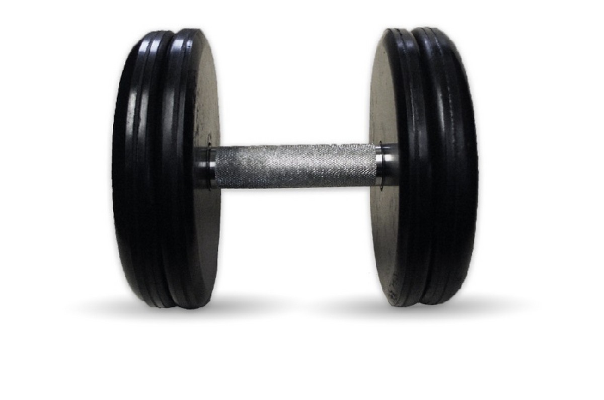 

Гантель обрезиненная MB Barbell Классик 24 кг, Классик