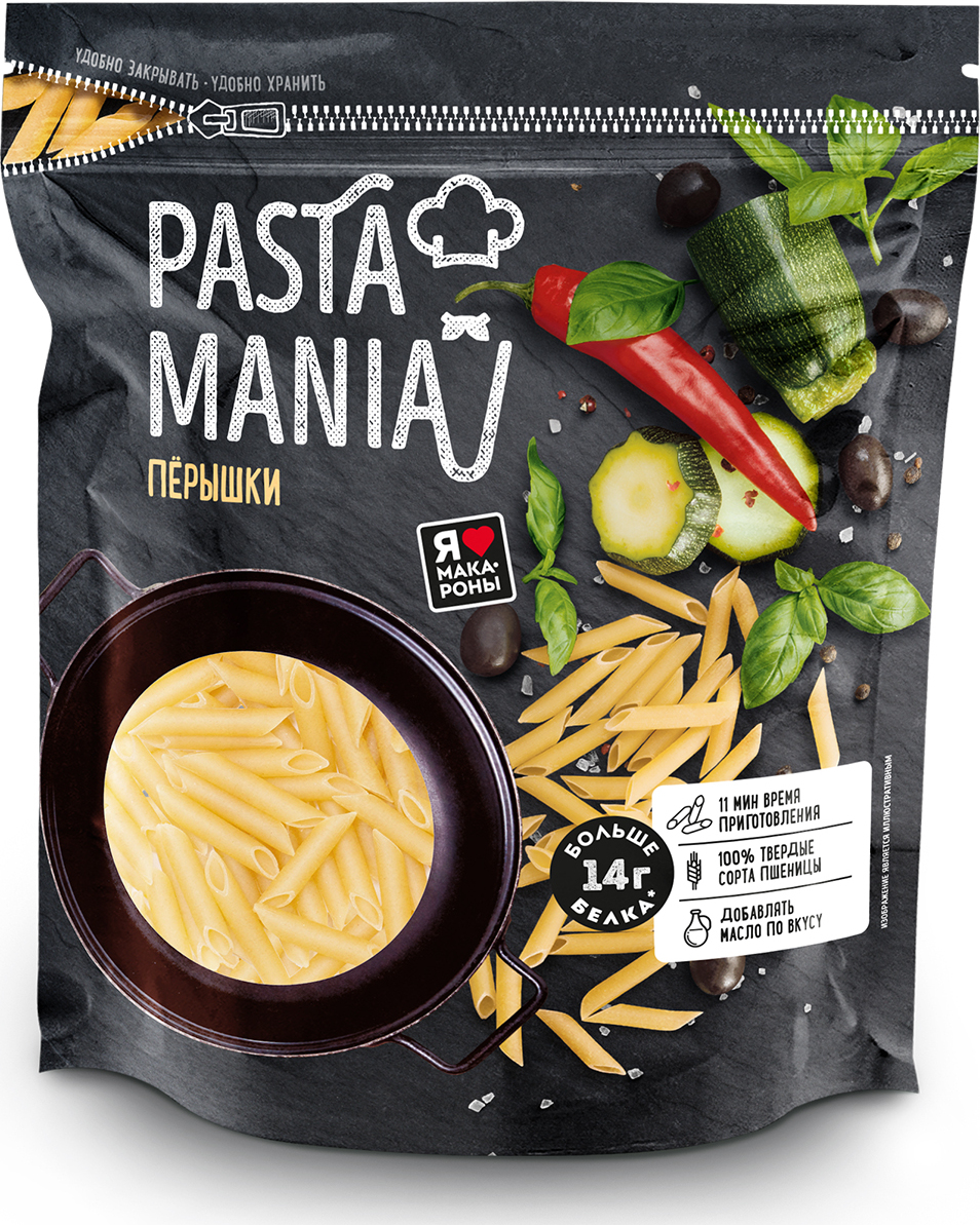 

Макаронные изделия PastaMania Перышки, 430 г