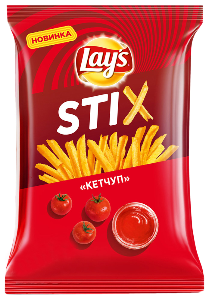 фото Чипсы lay's stix кетчуп, 125 г