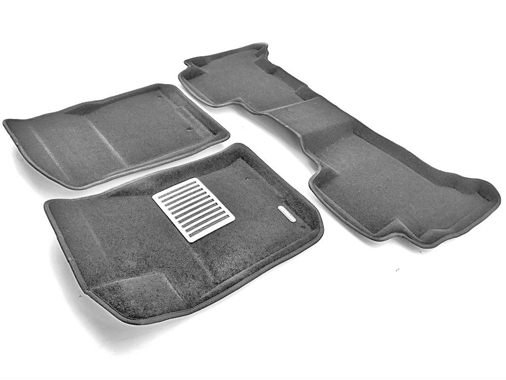 фото Коврики салона euromat текст. 3d euro-std ford focus 3 hb/sd/wag серые em3d-002207g