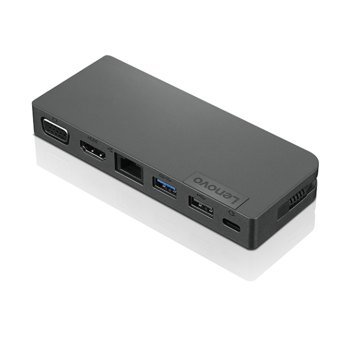 фото Док-станция для ноутбука lenovo usb-c travel hub (4x90s92381)