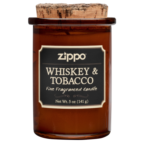 фото Ароматизированная свеча zippo whiskey & tobacco 70015