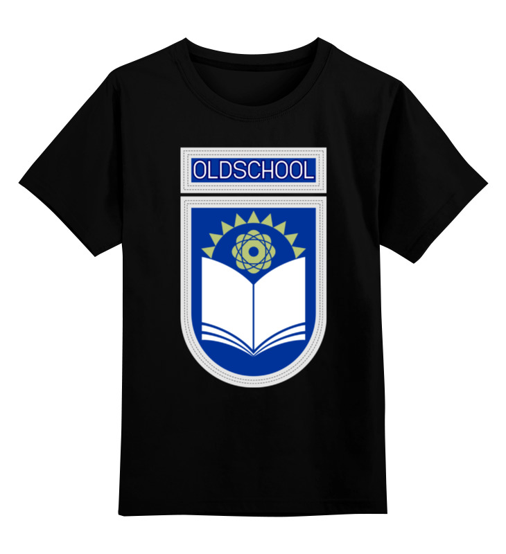 

Детская футболка Printio Oldschool цв.черный р.152, 0000000785346