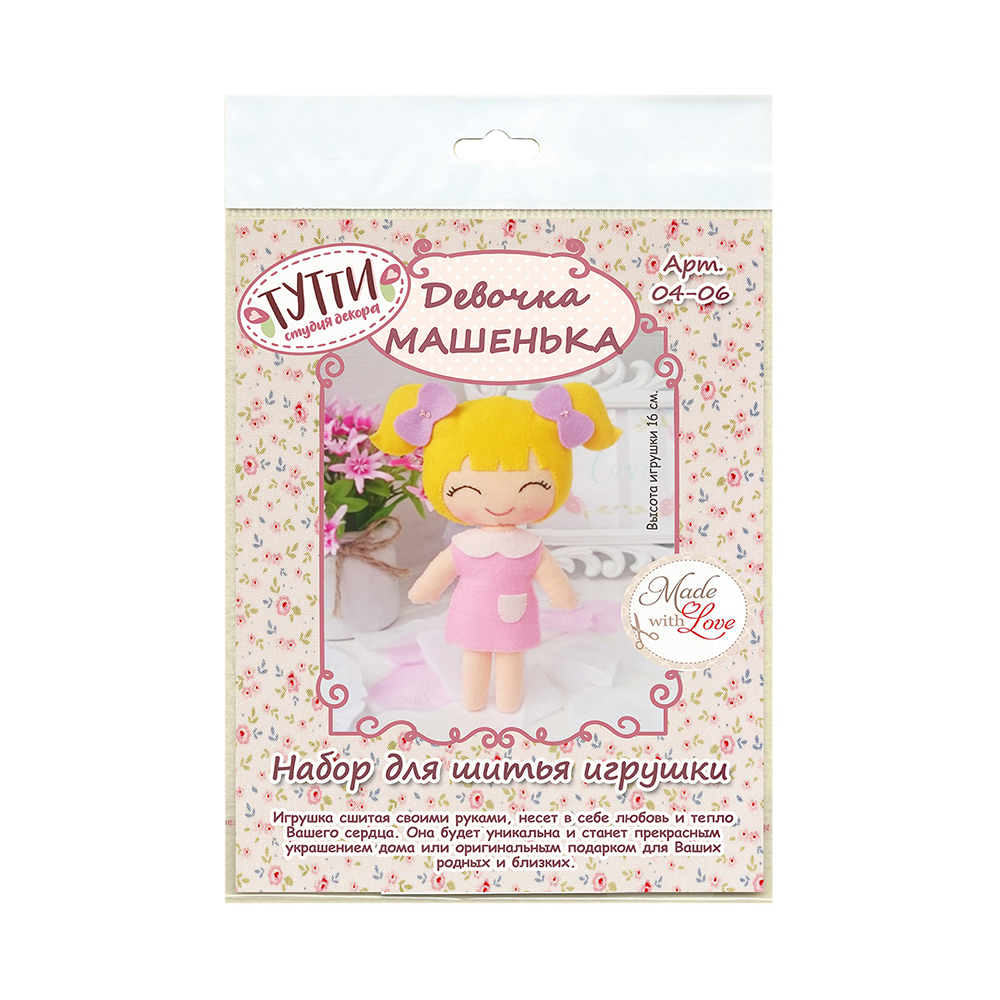 Набор для шитья ТУТТИ Машенька