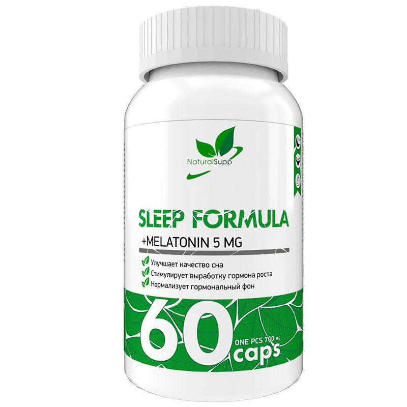 Купить Добавка для сна NaturalSupp Sleep Formula 60 капсул