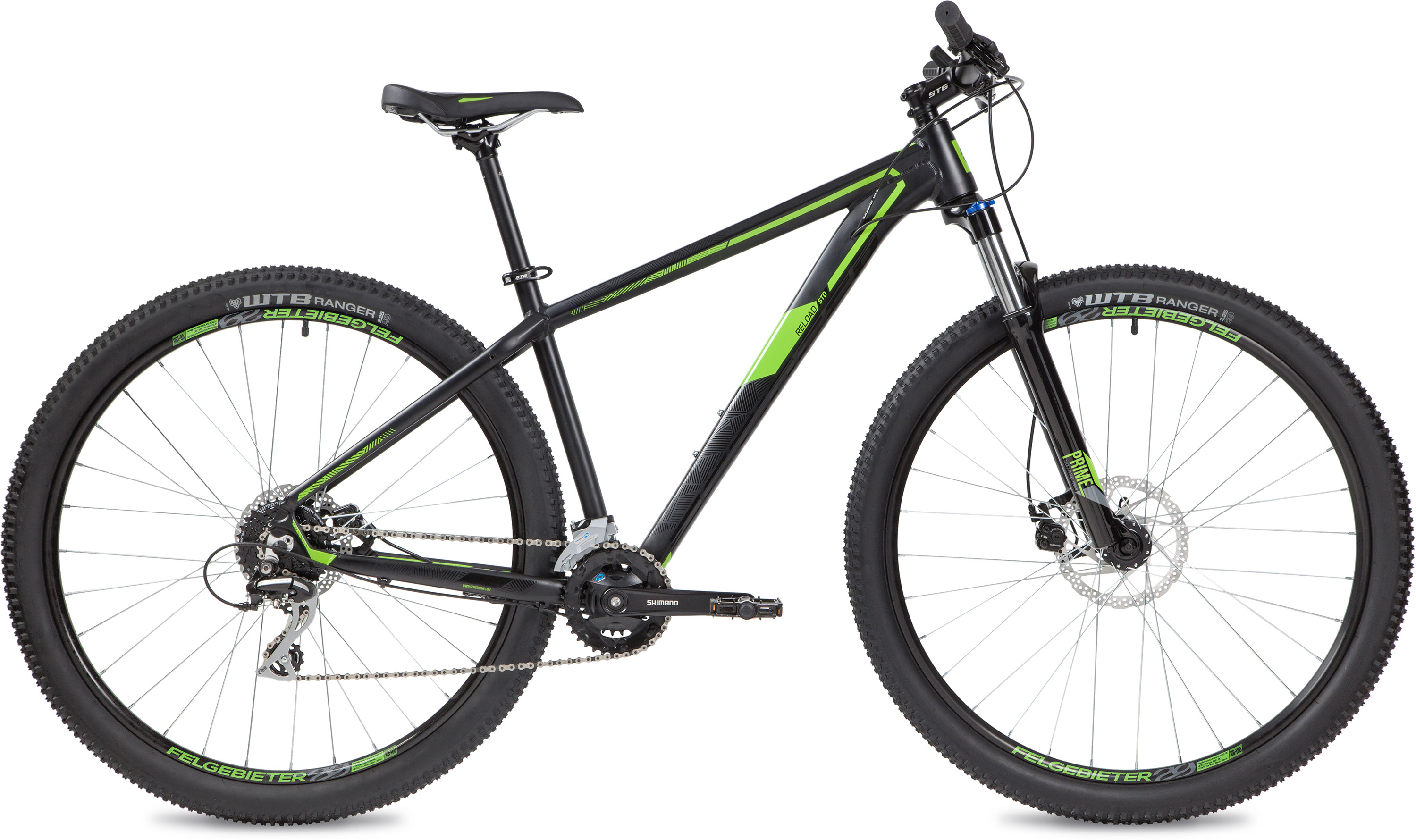 Велосипед Stinger Reload STD 29 2020 22 black 8130000₽