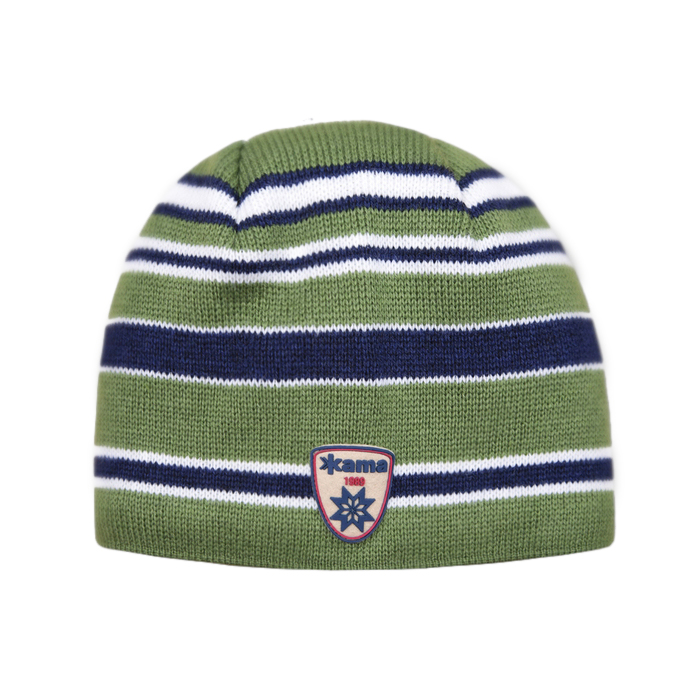 

Шапка-бини унисекс Kama A76 green, one size, A76