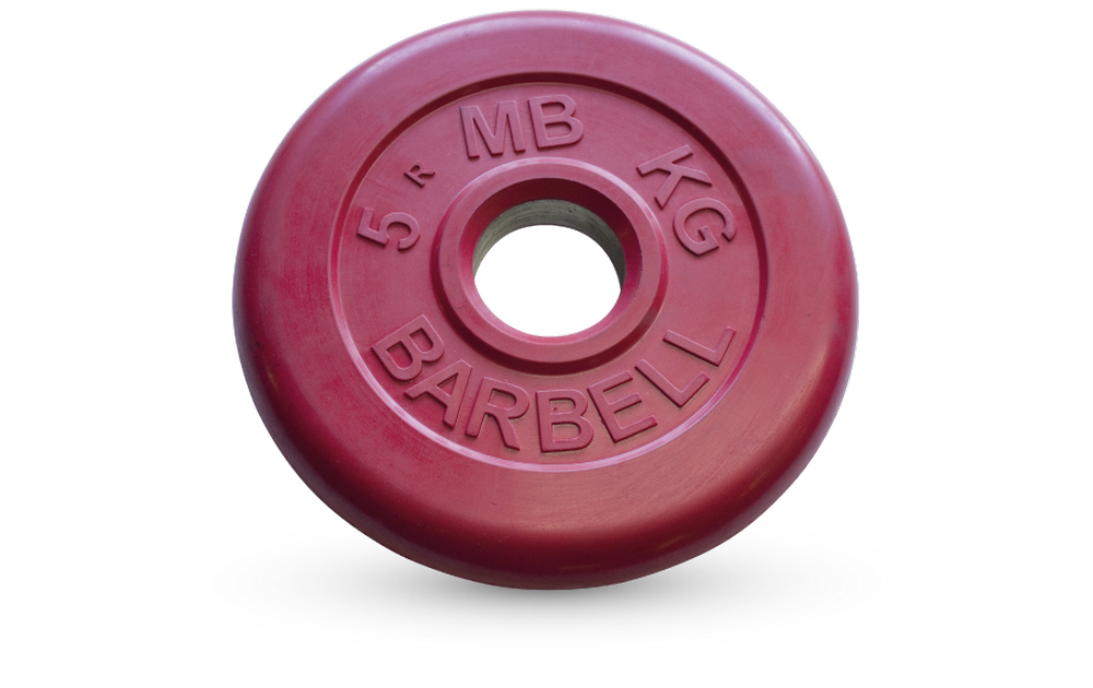 фото Диск для штанги mb barbell pltc 5 кг, 51 мм