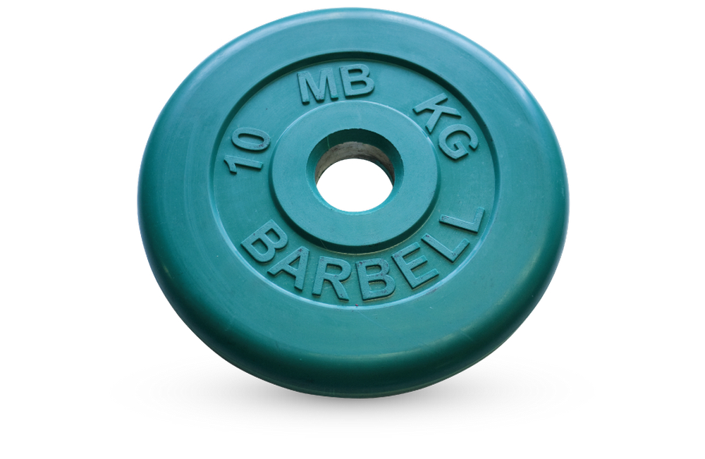 фото Диск для штанги mb barbell pltc 10 кг, 51 мм