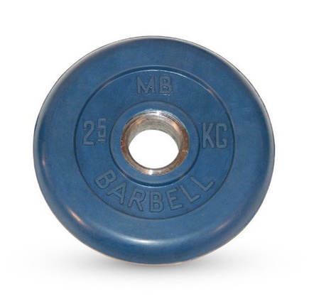 фото Диск для штанги mb barbell pltc 2,5 кг, 51 мм