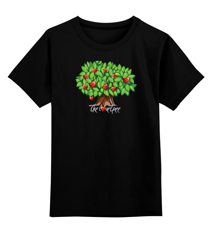 

Детская футболка Printio Icalistini the love tree дерево любви цв.черный р.152, 0000000770150